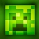 Детска зелена стенна лампа Minecraft  - 5