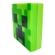 Детска зелена стенна лампа Minecraft  - 6