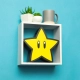 Детска лампа Super Mario Super Star V3  - 5