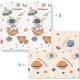 Бебешко меко килимче Astronaut/Planets 180*200*1.5 размер L 