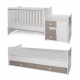 Детско дървено легло Minimax 190/72 цвят бяло/string New  - 14