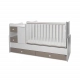 Детско дървено легло Minimax 190/72 цвят бяло/string New  - 3
