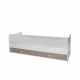 Детско дървено легло Minimax 190/72 цвят бяло/string New  - 8
