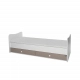 Детско дървено легло Minimax 190/72 цвят бяло/string New  - 9