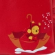 Детска малка червена раница Loungefly Wiinie the Pooh   - 6