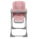 Детски розов стол за храненe Comfy Pink  - 8