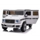 Детска акумулаторен джип Licensed Mercedes Benz G500 бял  - 7