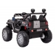 Детска акумулаторна кола Tracker Black черна  - 5