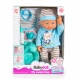 Детска кукла с гърне и биберон Blue  - 1