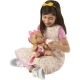 Детска кукла бебе My Garden Baby коте розово с аксесоари  - 4