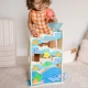 Бебешка играчка дървена океанска пързалка  - 4