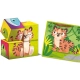 Комплект детски дървени кубчета с пъзел Legno Cubes & Puzzle  - 2