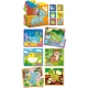 Комплект детски дървени кубчета с пъзел Legno Cubes & Puzzle  - 4