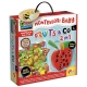 Детска игра Montessori гъсеница и горска ябълка 3D  - 1