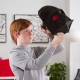 Детска черна интерактивна маска Darth Vader  - 2