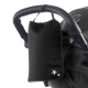 Черна чанта за бебешка количка Mama Bag с аксесоари  - 4