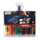 Детски моливи 18 цвята с острилка Star Wars син 