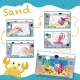 Детски комплект за рисуване Sandy Colorando с цветен пясък  - 4