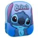 Детска синя раница за градина 3d Stitch blue  - 1