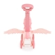 Детска розова играчка за сапунени балони пони Wings Pink  - 3