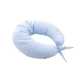 Синя възглавница за бременни и кърмене Relax Linen 190см  - 5