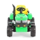 Детски акумулаторен трактор Rancher с ремарке зелен  - 4