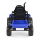 Детски акумулаторен трактор Rancher с ремарке в син цвят  - 5