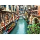 Детски занимателен пъзел 1000 части Венециански канал  - 2