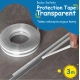 Прозрачна лента за защита на ръбовете на мебелите, 3 м  - 6
