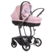 Бебешка розова комбинирана количка 3в1 Taski Sport 932  - 1