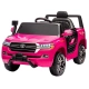 Детски розов акумулаторен джип Toyota Land Cruiser  - 1