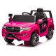 Детски розов акумулаторен джип Toyota Land Cruiser  - 3