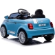 Детска синя акумулаторна кола Fiat 500  - 2