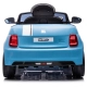 Детска синя акумулаторна кола Fiat 500  - 3