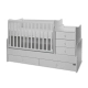 Бебешко дървено легло Maxi Plus New 70/160 Бяло-3Box  - 4