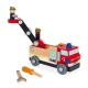 Детска дървена играчка Пожарна DIY  - 3