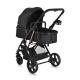 Бебешка черна комбинирана количка Raffaello  - 11