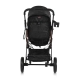 Бебешка черна комбинирана количка Raffaello  - 4