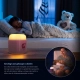 Детска розова нощна лампа 2в1  - 4