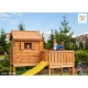 Дървена детска площадка с къщичка пързалка My Side  - 4