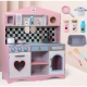 Дървена детска кухня Pink Heart  - 2