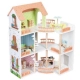 Детска дървена къща за кукли Вила на 3 етажа с аксесоари  - 1