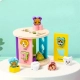 Дървена детска игра Монтесори Сортер с животни  - 3