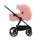 Бебешка розова комбинирана количка 2в1 Nea Ash Pink  - 2