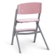 Детско розово столче за хранене Livy + шезлонг Calmee  - 3
