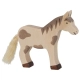 Детска дървена ръчно изработена фигурка Пъстър стоящ кон 