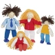 Детски гъвкави кукли Модерно семейство 