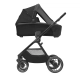 Бебешка комбинирана черна количка Oxford Essential Black  - 19