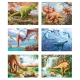 Детски дървени кубчета Динозаври  - 2