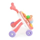 Бебешка играчка за прохождане 2в1 Basket pink  - 3